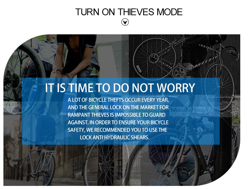 Anti-Theft Bicycle U Lock